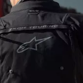 Kurtka motocyklowa Alpinestars Bogota Pro Drystar czarno-czarna