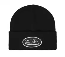 Von Dutch Bonnet black czapka