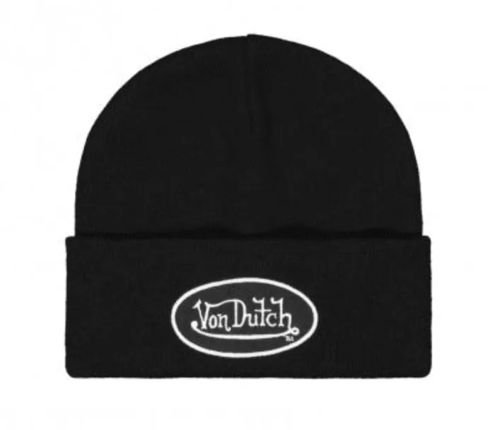 Von Dutch Bonnet black czapka