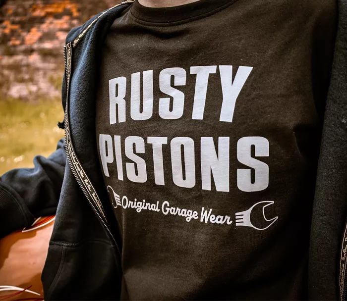 T-shirt Rusty Pistons RPTSM81 Gabbs czarny