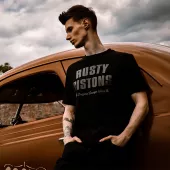 T-shirt Rusty Pistons RPTSM81 Gabbs czarny