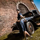 Damska jeansowa sukienka Rusty Pistons Toim
