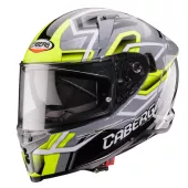 Caberg Avalon X Brama grey/yellow fluo/black vel.S