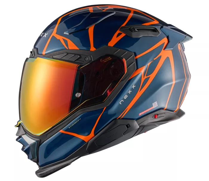 NEXX X.WST 3 B-SIDE teal blue/orange vel. XL