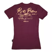 Rusty Pistons RPTSW80 Master 85 burgundy triko vel. XS