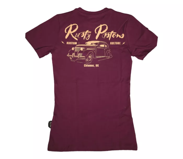 Rusty Pistons RPTSW80 Master 85 burgundy triko vel. XS