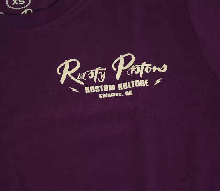 Rusty Pistons RPTSW80 Master 85 burgundy triko vel. XS