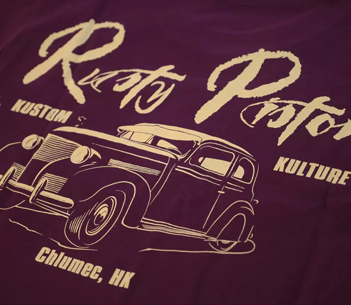 Rusty Pistons RPTSW80 Master 85 burgundy triko vel. XS