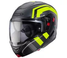 Kask motocyklowy Caberg Horus X Road matt gun metal/czarno-żółty fluo rozmiar XL
