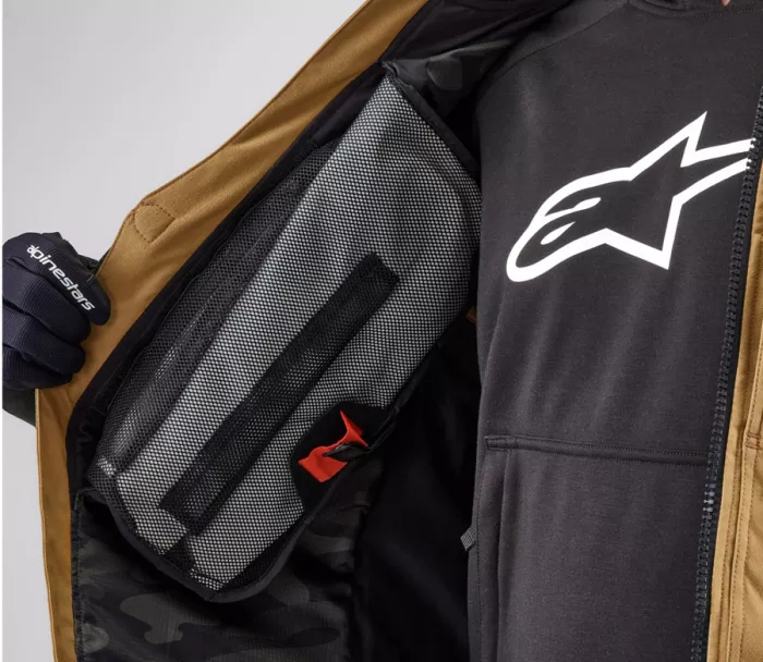Kamizelka z poduszką powietrzną Alpinestars Tech-Air 3 V2 Canvas tan vest