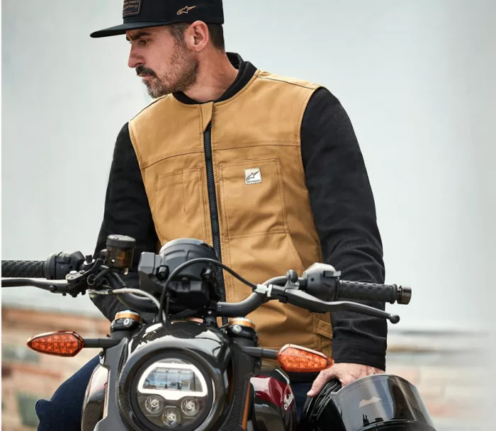 Kamizelka z poduszką powietrzną Alpinestars Tech-Air 3 V2 Canvas tan vest