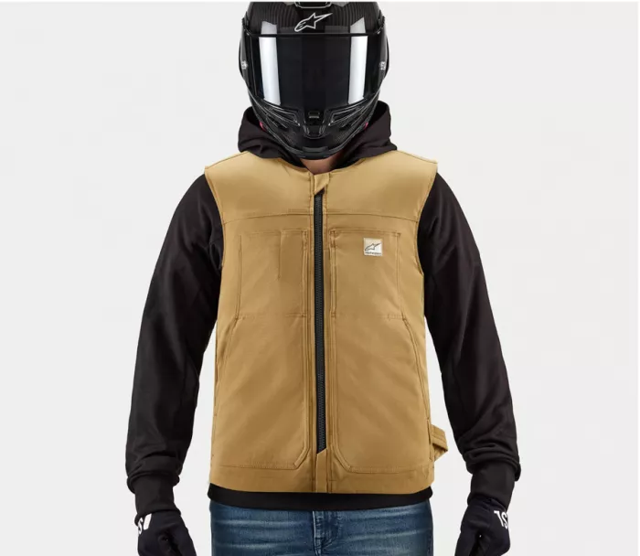 Kamizelka z poduszką powietrzną Alpinestars Tech-Air 3 V2 Canvas tan vest