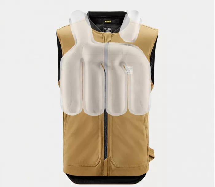 Kamizelka z poduszką powietrzną Alpinestars Tech-Air 3 V2 Canvas tan vest