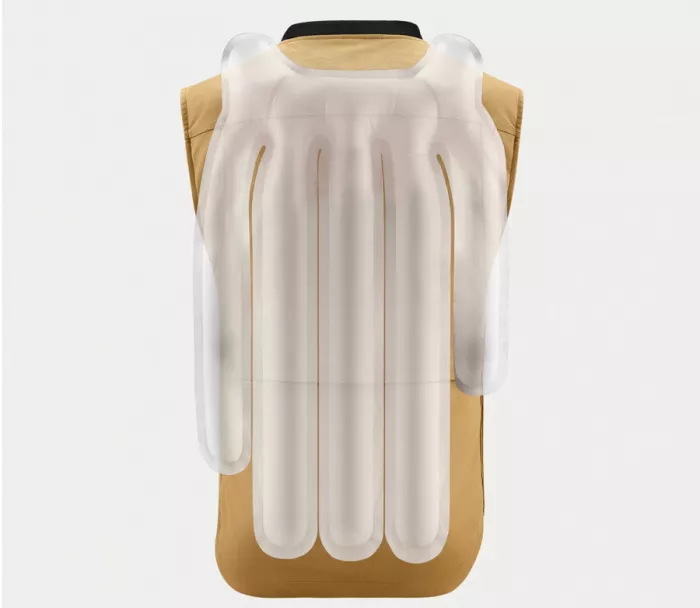 Kamizelka z poduszką powietrzną Alpinestars Tech-Air 3 V2 Canvas tan vest