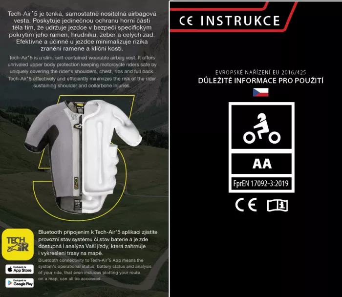 Kurtka motocyklowa Nazran Cavell Tech-Air czarno/czerwona