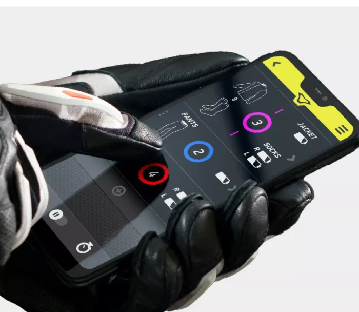 Macna Centre black heated jacket vel. L