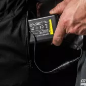 Macna Centre black heated jacket vel. L