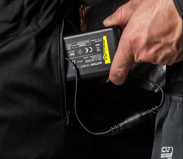 Macna Centre black heated jacket vel. L