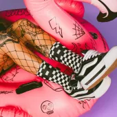 Skarpety American Socks Checkerboard