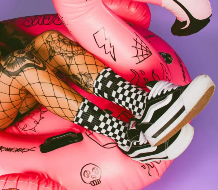 Skarpety American Socks Checkerboard