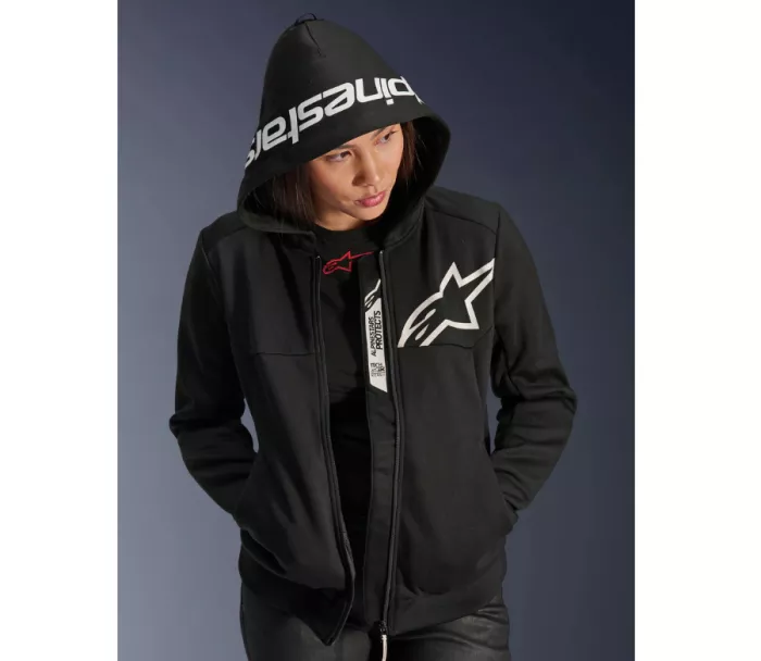 Dámska mikina Alpinestars Stella Chrome V2 sport black/white