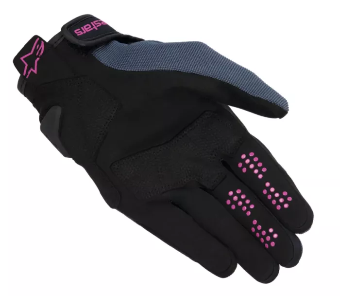 Rękawiczki damskie Alpinestars Chrome asphalt/black/purple