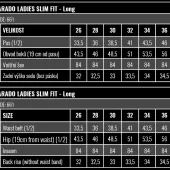 Damskie jeansy motocyklowe Trilobite 661 Parado niebieskie (długość wydłużona)