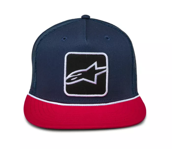 Alpinestars Control Trucker OS navy/red czapka
