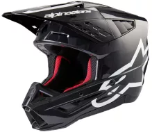 Kask motocrossowy Alpinestars SM5 Corp black/grey glossy helmet