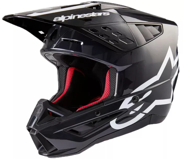 Alpinestars 830 6323 9190 SM5 Corp black/grey glossy helmet vel. S