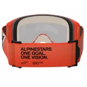 Gogle motocrossowe Alpinestars Vision 5 Corp orange/mirror red