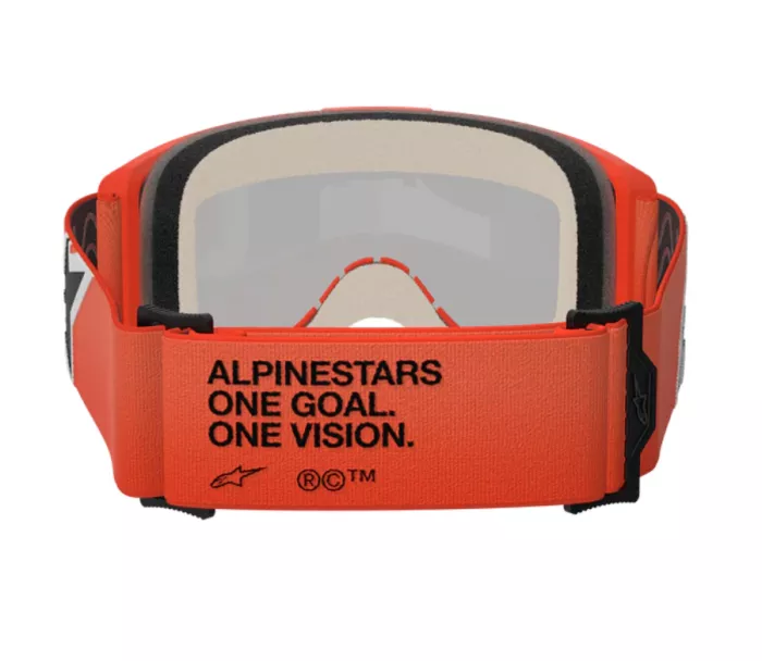 Gogle motocrossowe Alpinestars Vision 5 Corp orange/mirror red