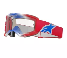 Gogle motocyklowe Alpinestars Vision 5 Corp red/white/blue/clear