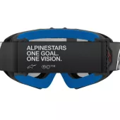 Okulary dla dzieci Alpinestars Vision Youth Corp black/mirror silver