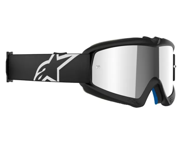Okulary dla dzieci Alpinestars Vision Youth Corp black/mirror silver
