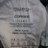 Jeansy motocyklowe Trilobite Corsee męskie granatowe