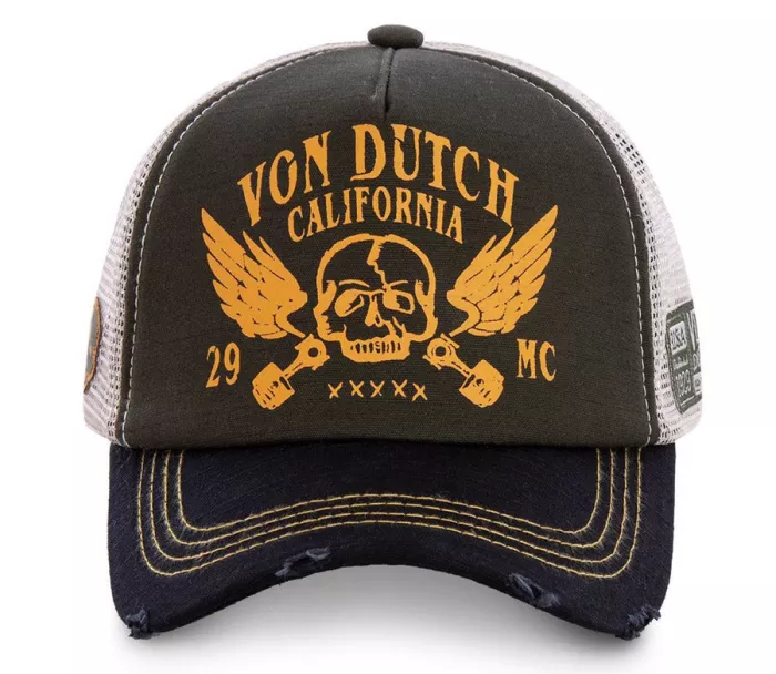 Von Dutch Trucker homme Crew 5 black czapka