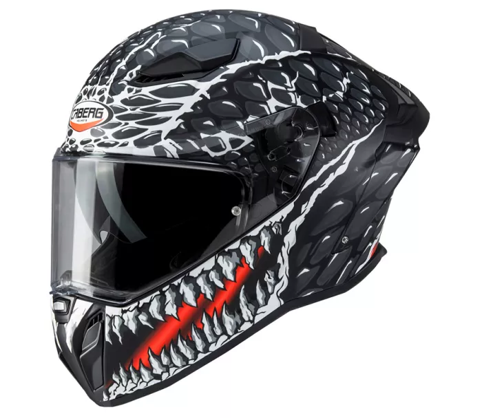 Integralny kask Caberg Drift Evo II Crok matt black/anthracite/red