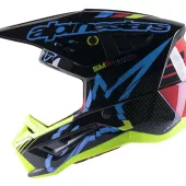 Kask motocrossowy Alpinestars S-M5 Action czarno/żółty połysk