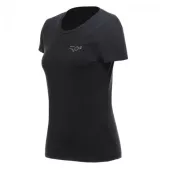 T-shirt damski Dainese ANNIVERSARY T-SHIRT LADY BLACK