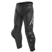 Spodnie motocyklowe Dainese Delta 3 czarno/czarno/białe