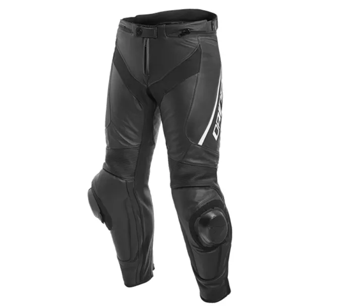 Spodnie motocyklowe Dainese Delta 3 czarno/czarno/białe