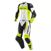 Kombinezon Dainese Mistel biały / fluo żółty / czarny rozmiar 58