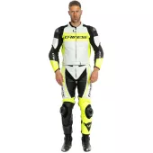 Kombinezon Dainese Mistel biały / fluo żółty / czarny rozmiar 58