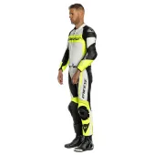 Kombinezon Dainese Mistel biały / fluo żółty / czarny