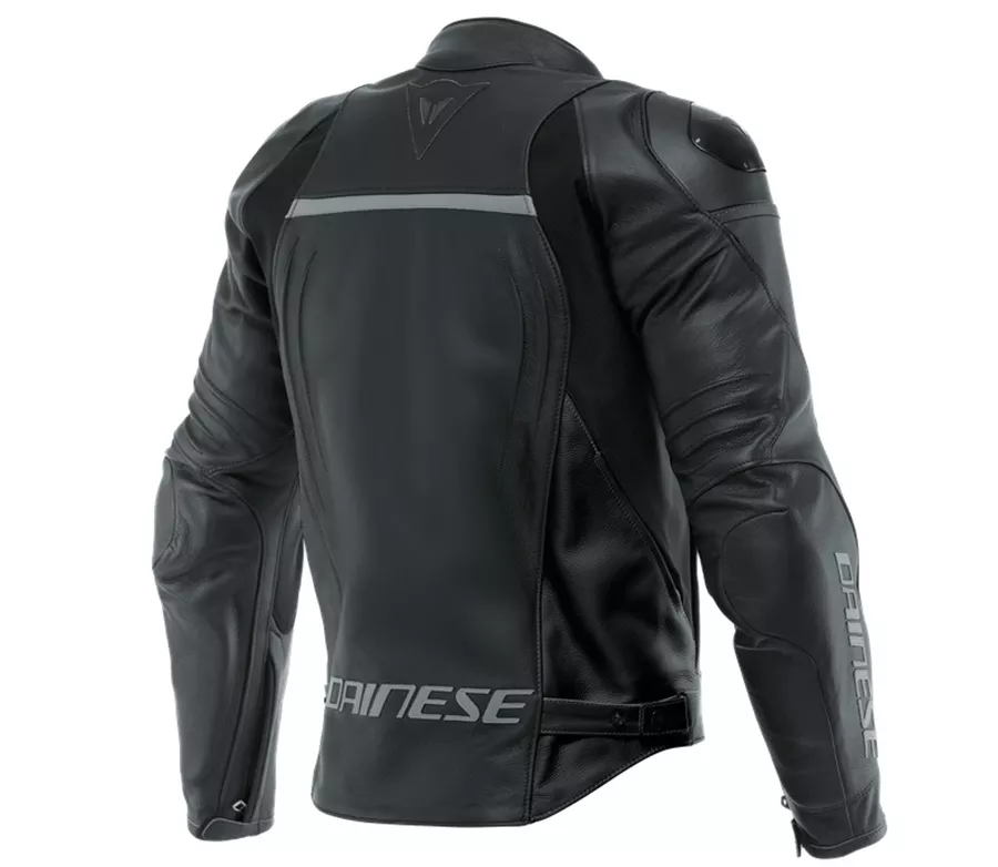 Dainese RACING 4 LEATHER JACKET BLACK/BLACK | Bikers Crown