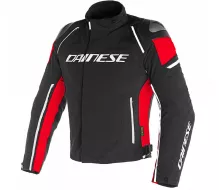 Kurtka motocyklowa Dainese RACING 3 D-DRY BLACK / BLACK / RED rozmiar 50
