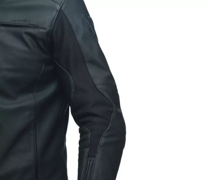 Dainese Razon 2 czarna skórzana kurtka motocyklowa rozmiar 52