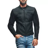 Dainese Razon 2 czarna skórzana kurtka motocyklowa rozmiar 52