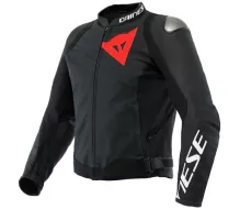 Kurtka motocyklowa Dainese SPORTIVA LEATHER JACKET BLACK-MATT